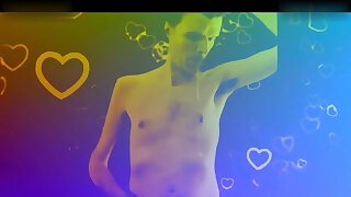 British Freddie Sunfields in Dark Rainbow Wet Passion