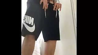 I piss in Nike sports clothes