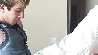 The Guy Distracted His Stepbrother From His Lessons, Licks His Asshole Part 1