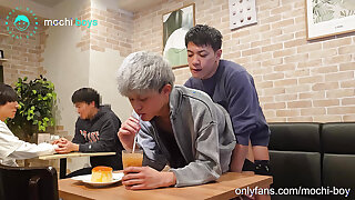 Group Sex in the Cafe