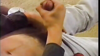 Hot young white guy gets another dude to suck and fuck him while buddy watches