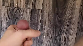 Young Twink with Rock Hard Dick - Intense Orgasm & Messy Cum!