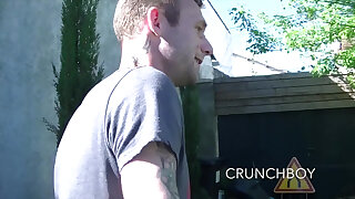 2228 French Twink Fucked Raw Outdoor Exhib in The Park