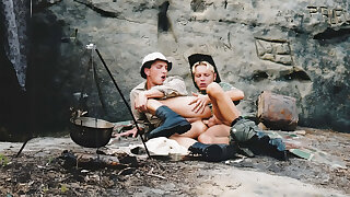 Marc Vidal and Two Hikers