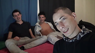 Sexy Twink Fucked Raw by His Friend in a Jockstrap