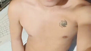 Cute Asia Twink Wanking - Studio Scene