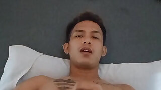 Sexy Asian Guy Hotel Wanking