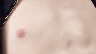 Skinny twink love nippleplay and his young cock