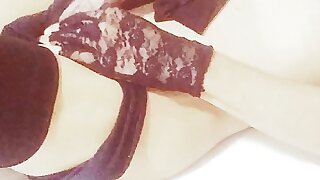 cute femboy.  Masturbation