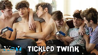 Tickled Twink - Zayne Bright Gets Tickled by Donavin and Jayden